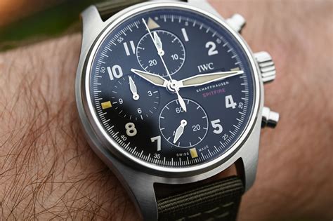 iwc fliegeruhr spitfire chronograph|iwc spitfire chronograph price.